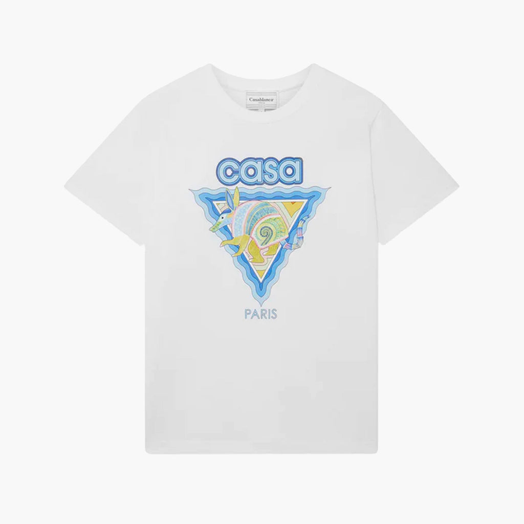 Casablanca T-Shirt Alebrije Armadillo Blanc